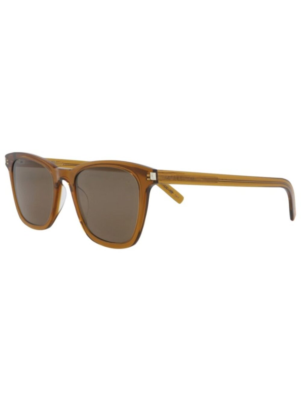 New Saint Laurent Women's Sunglasses Square Rectangle Recycled Acetate Frame